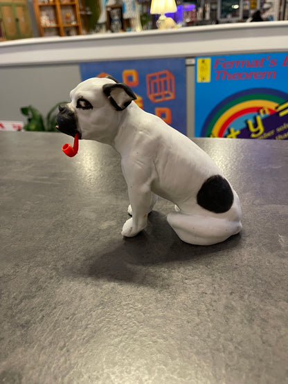 Bisque Porcelain Bulldog Heubach