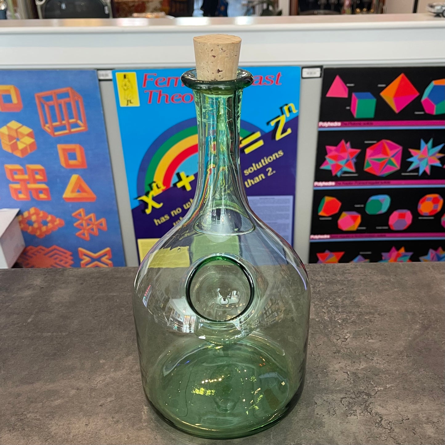 Italian Wine Decanter with Ice Chiller