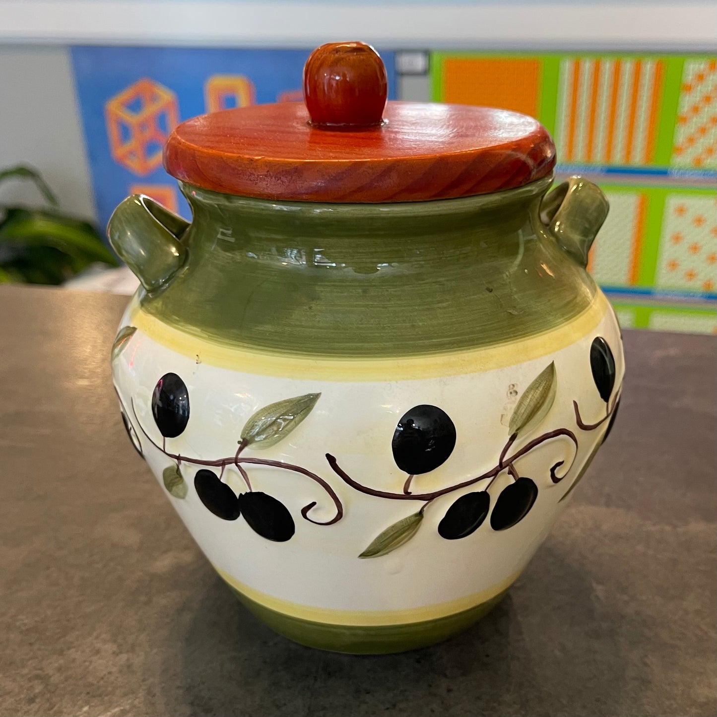 Tuscan Style Jar