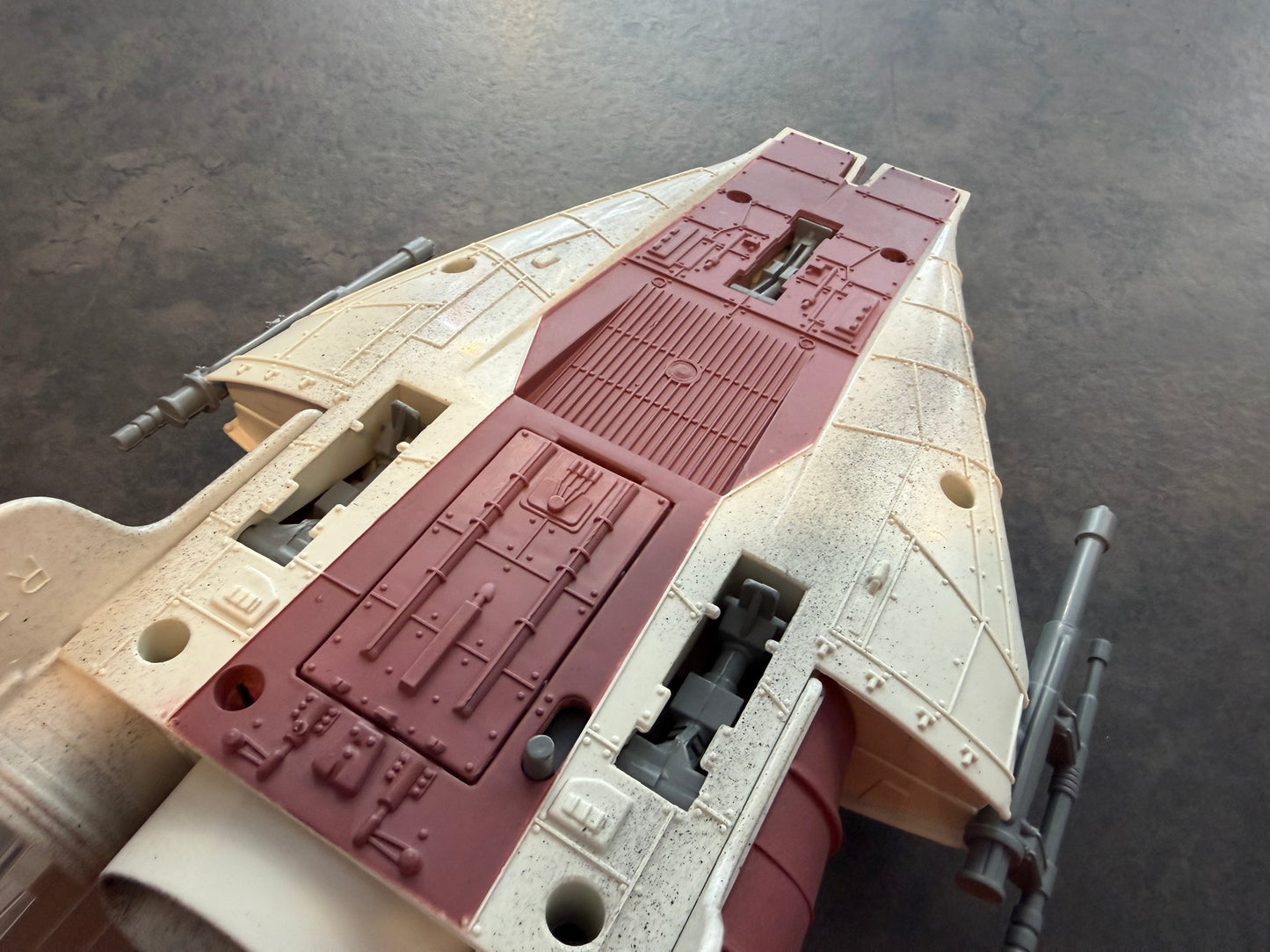 1997 Star Wars A-Wing Fighter Complete