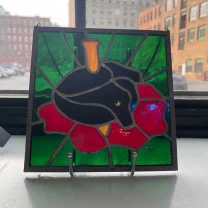 Stained Glass Bleeding Heart