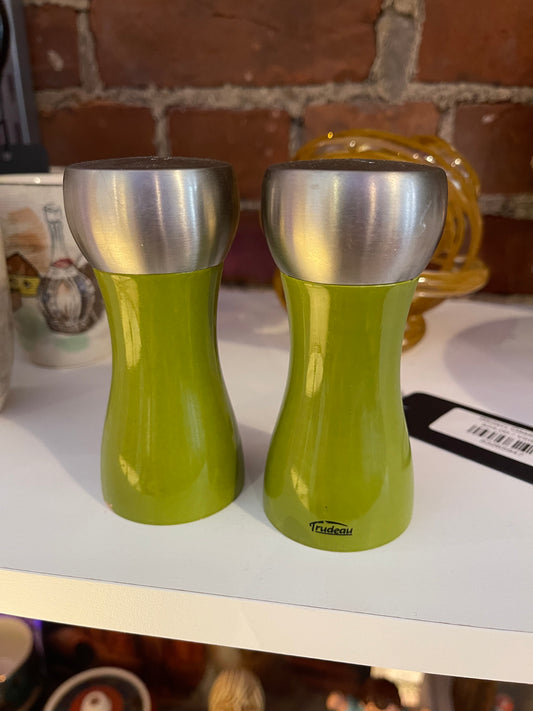Wooden Salt and Pepper Shakers