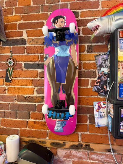 Skateboard - Street Fighter 2 - Chun Lee