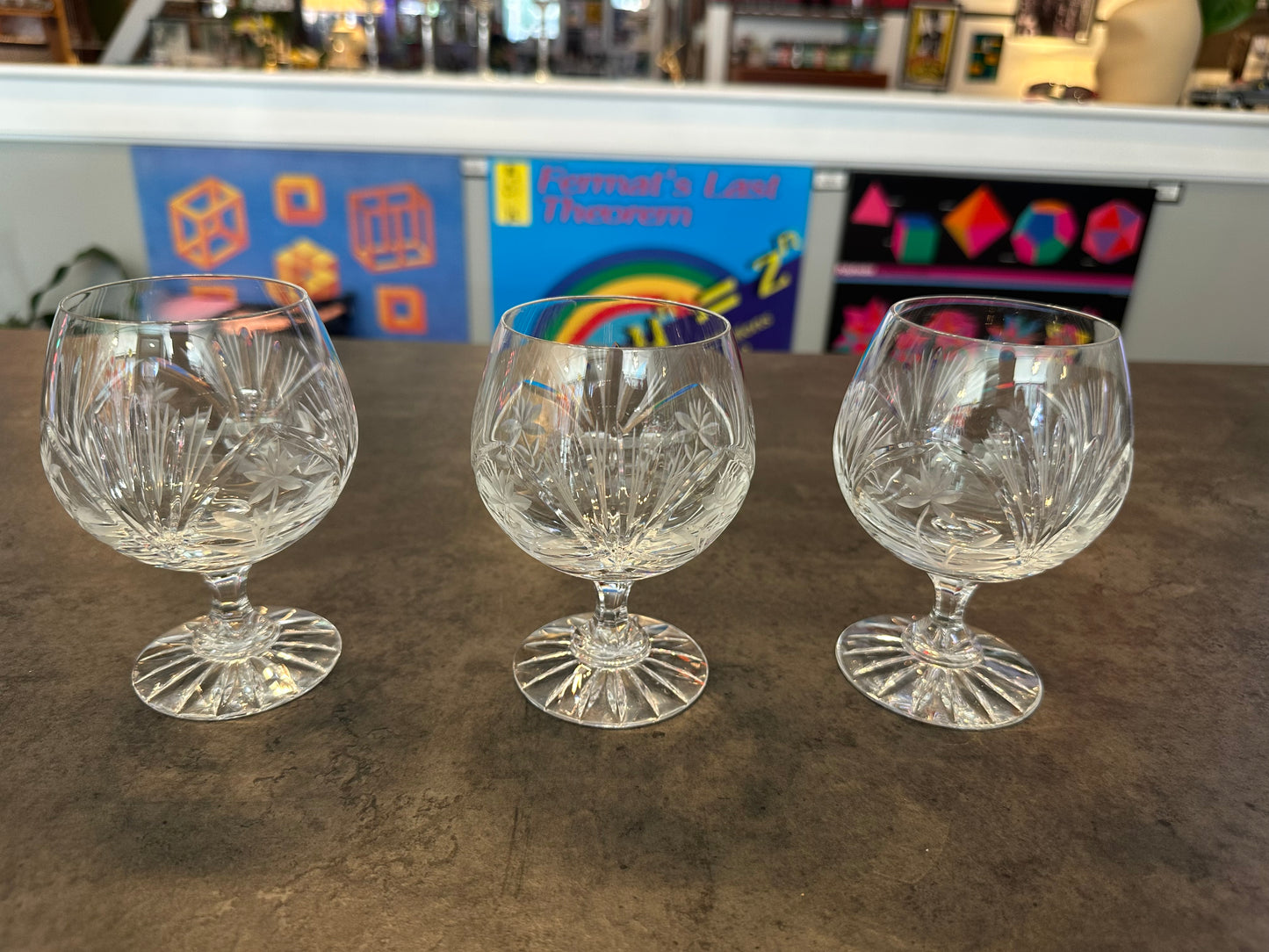Triple Crystal Goblets - The Power of 3