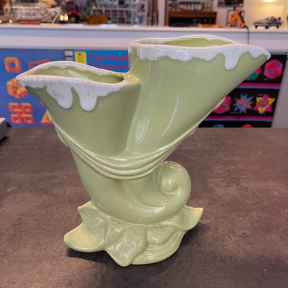 Mid Century Double Vase