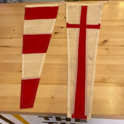 Marine Signal Flags 8 and 0