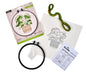 Stamped Embroidery Kit - Potted Beauty 6"