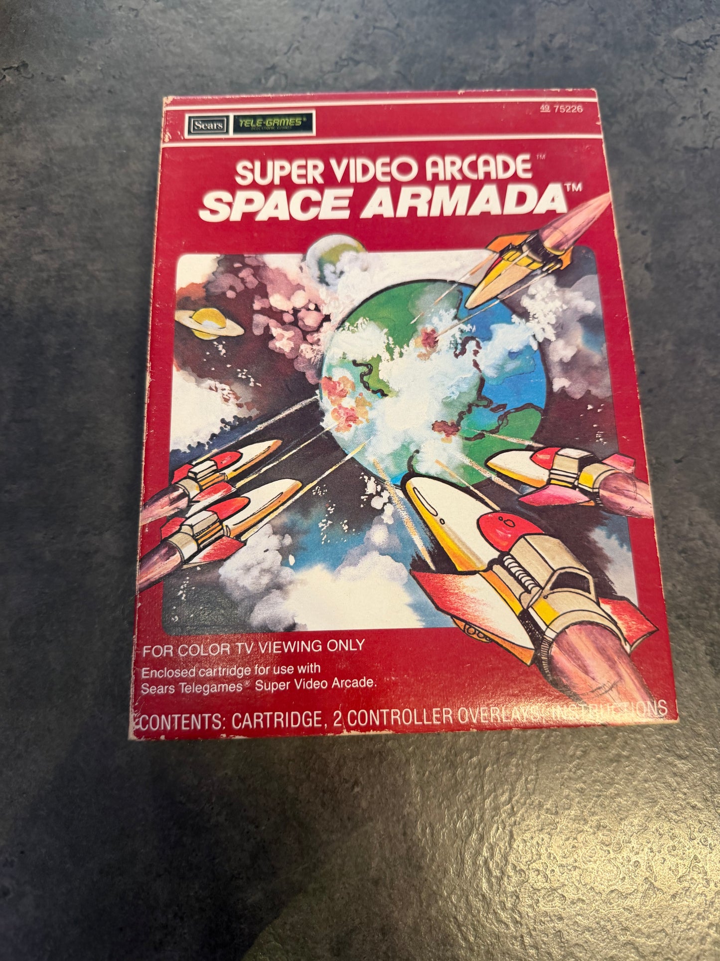 Space Armada - Intellivision Game in Box