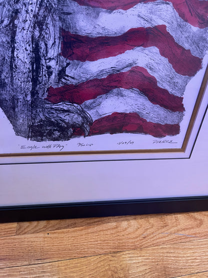 Eagle with Flag Pierce