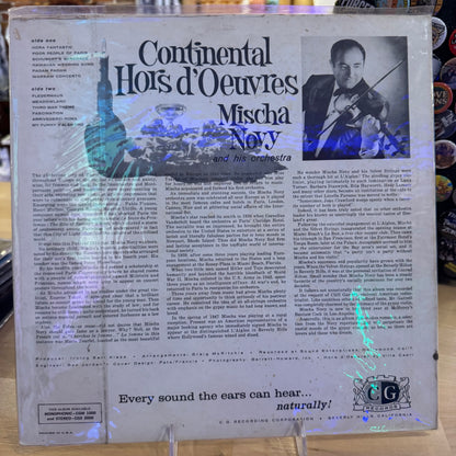 Mischa Novy - Continental Hors d"oreuvres Vinyl