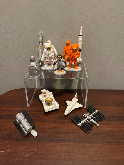 Set of 12 Safari LTD Spcae Toob Figures