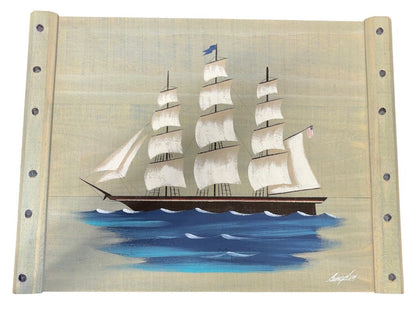 Clipper Ship Folk Art