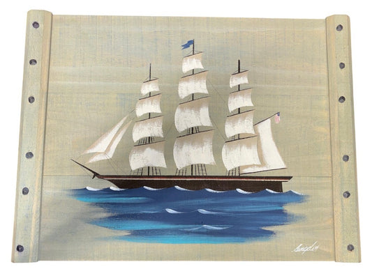 Clipper Ship Folk Art