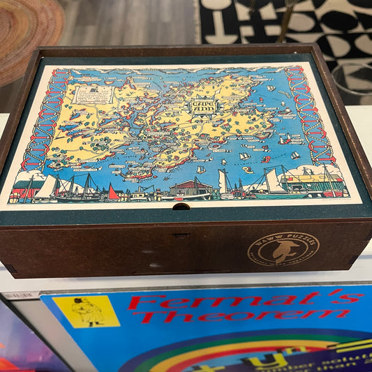 Cape Ann Map Wooden Puzzle