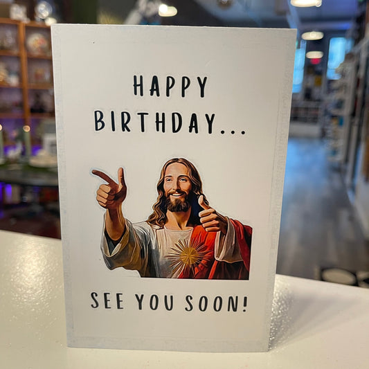 Jesus Birthday Card