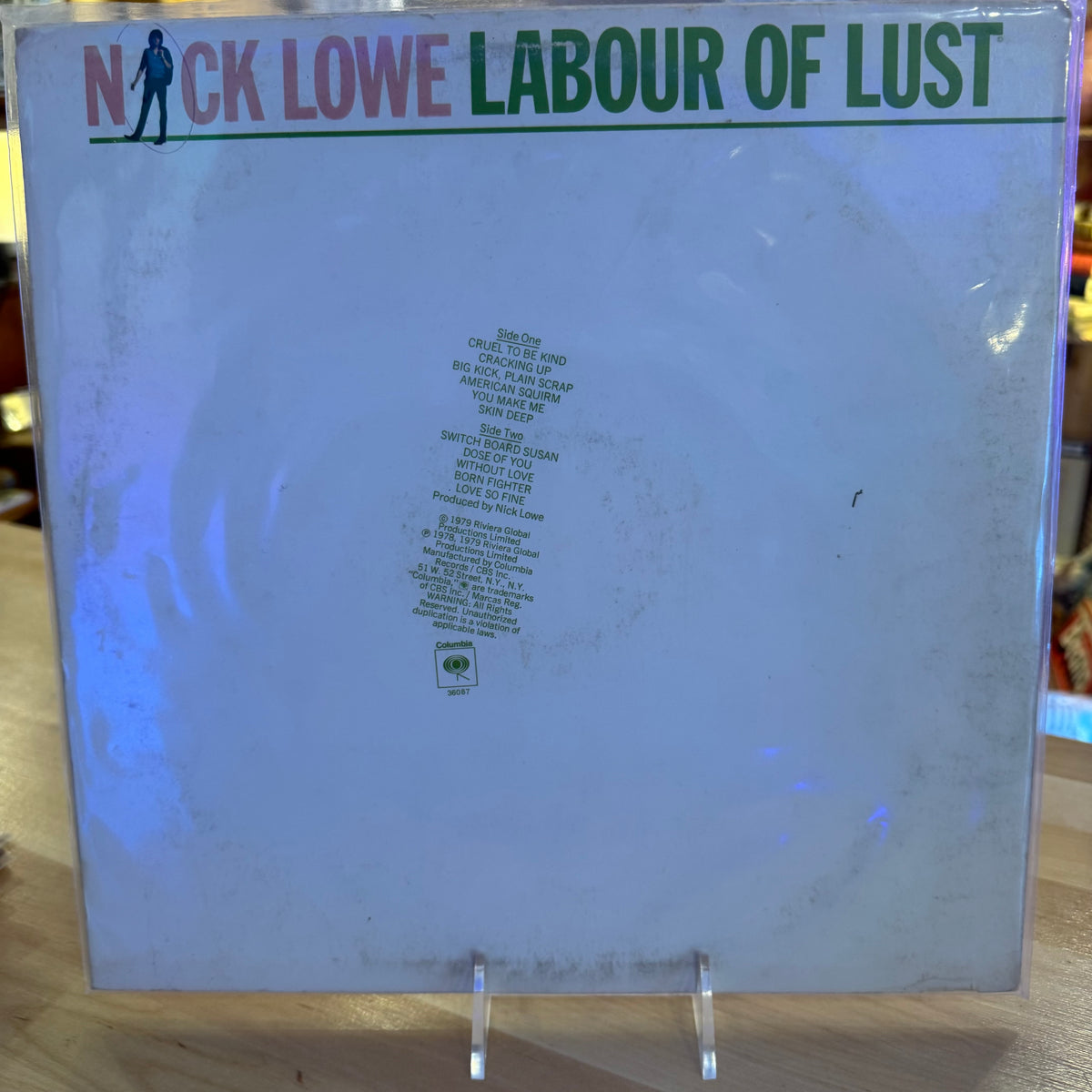 Nick Lowe - Labour of Lust (AL 36087) Vinyl