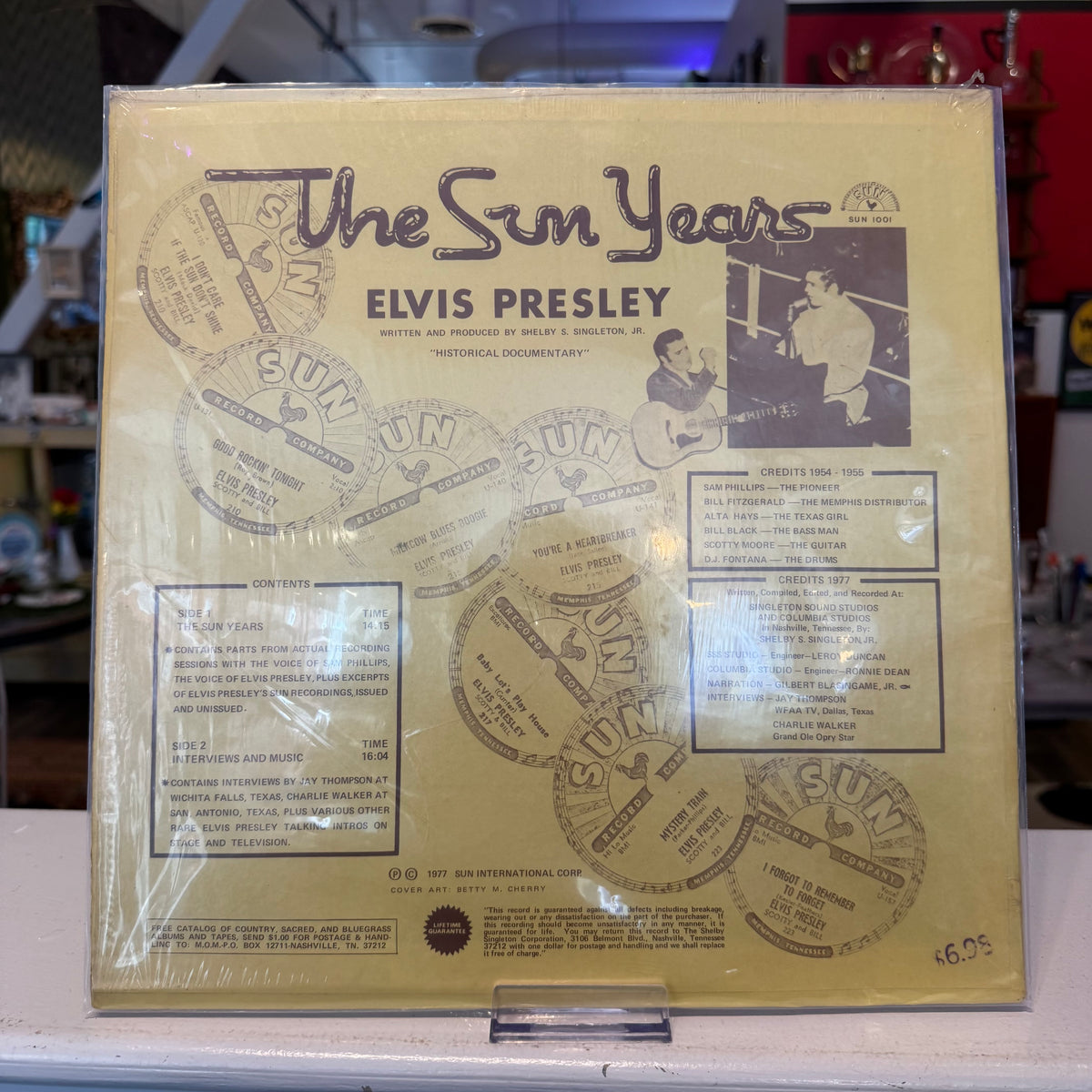 Elvis Presley - Interviews and Memories of: The Sun Years Vinyl