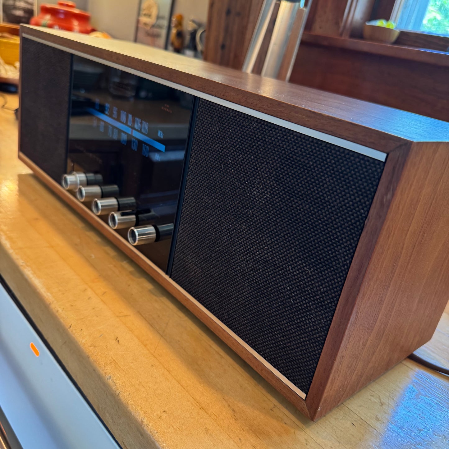 Vintage Lafayette AM/FM Radio Wood Works