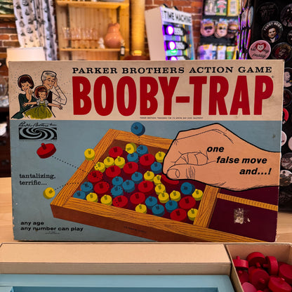 Complete Vintage Parker Bros Booby-Trap Board Game