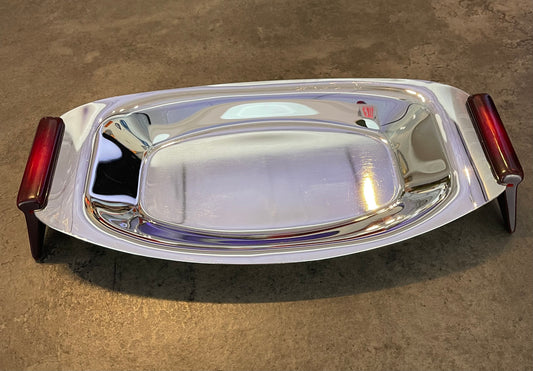 Chrome and Bakelite Tray