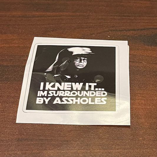 Dark Helmet Vinyl Decal