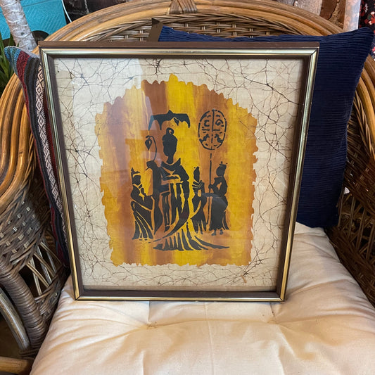 Framed Batik Art