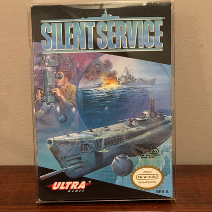 Silent Service NES Game Complete