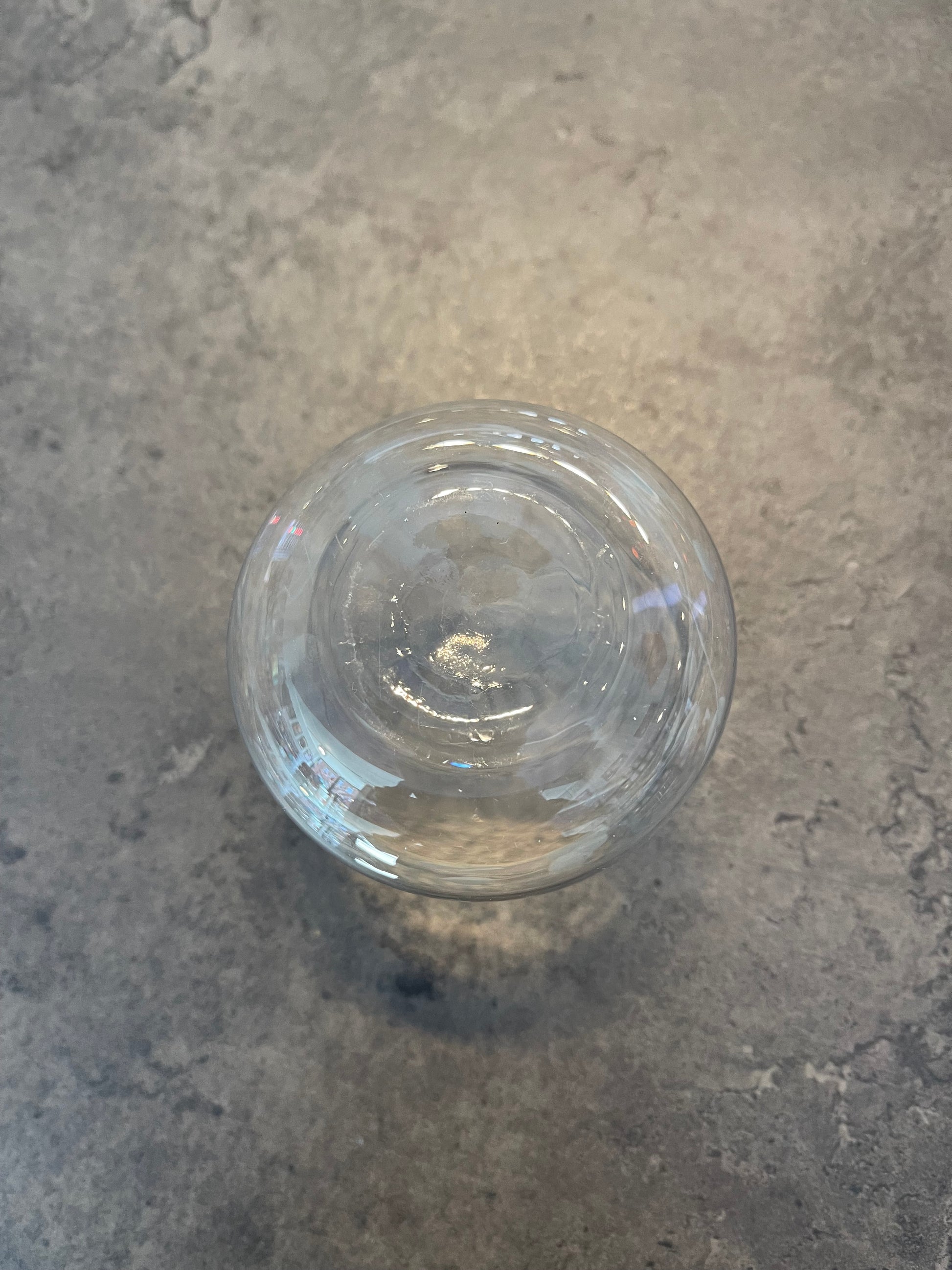 Glass Creamer and Mini Spoon