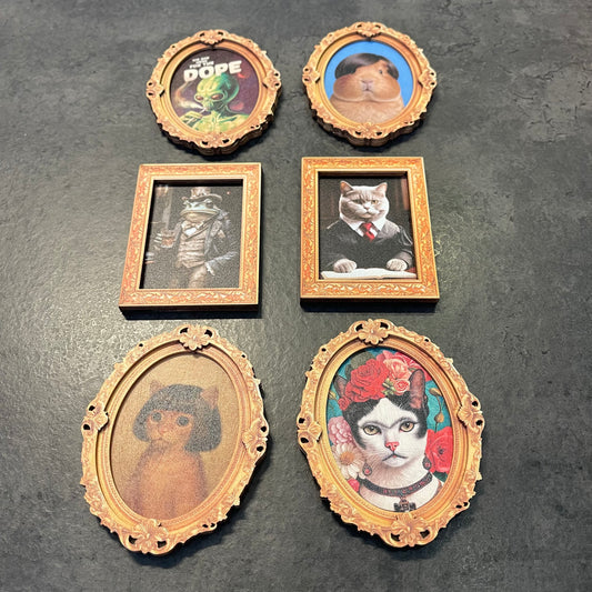 Wooden Frame Magnets
