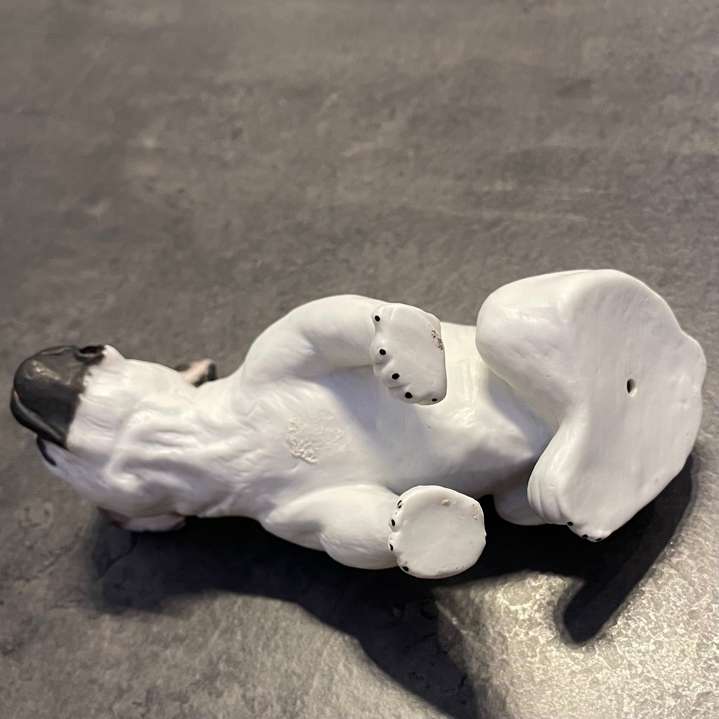 Bisque Porcelain Bulldog Heubach