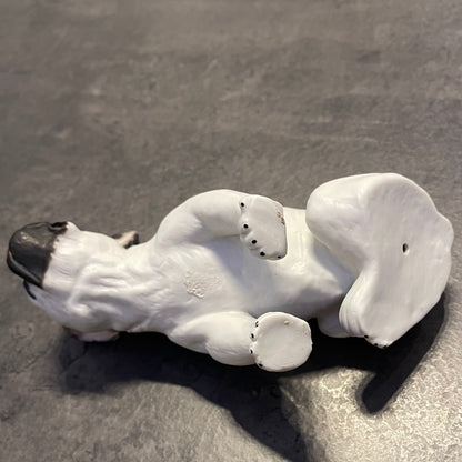 Bisque Porcelain Bulldog Heubach