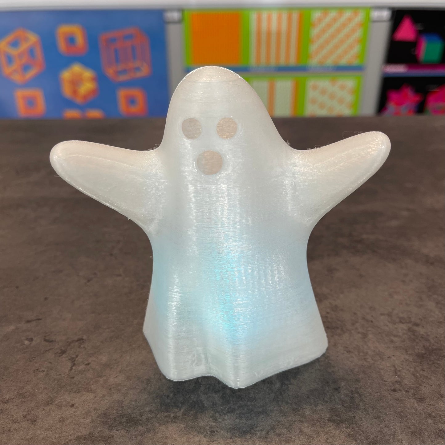 3D Printed Glow in the Dark Ghost