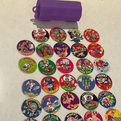 Set of Wacky Sports Themed Pogs
