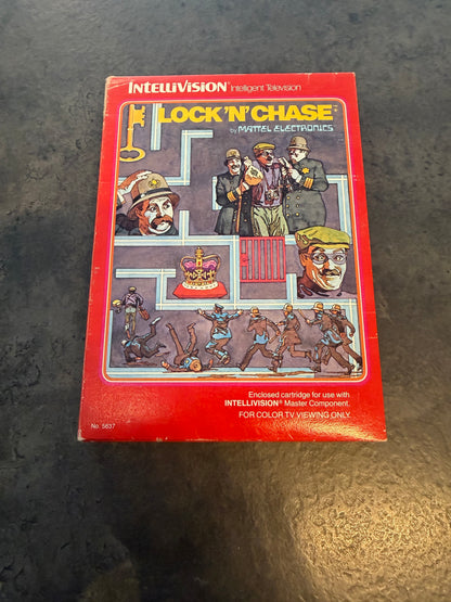 Lock 'N' Chase - Intellivision Game in Box