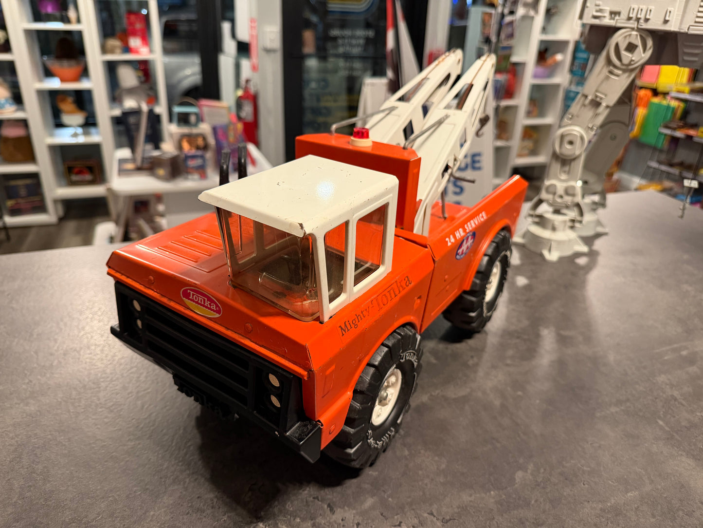 1970 Mighty Tonka AA Wrecker Tow Truck