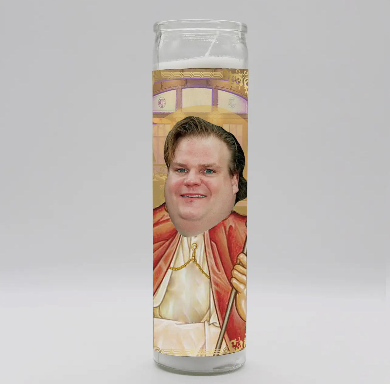 Saint Chris Farley Candle