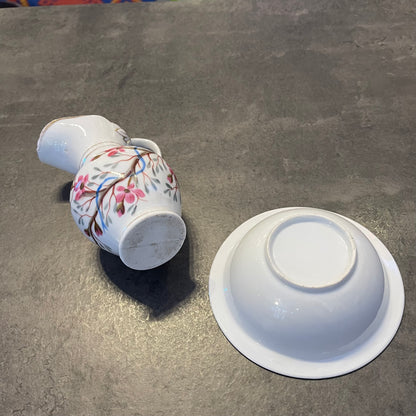Small Porcelain Pitcher with Basin Set
