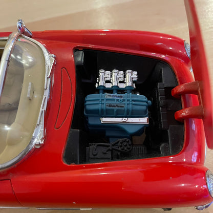 Mira 1:18 Scale 1954 Chevrolet Corvette Roadster (Red) - Made in Spain