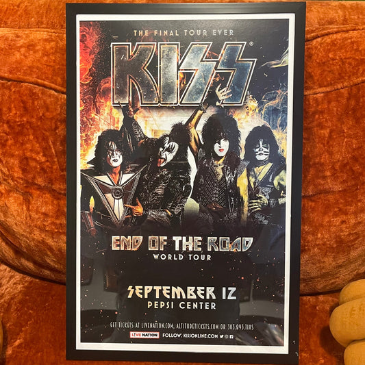 Kiss Concert Poster (reprint)
