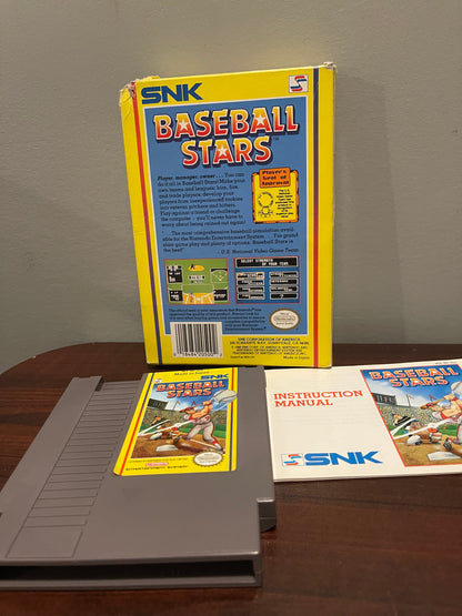 Baseball Stars NES Game