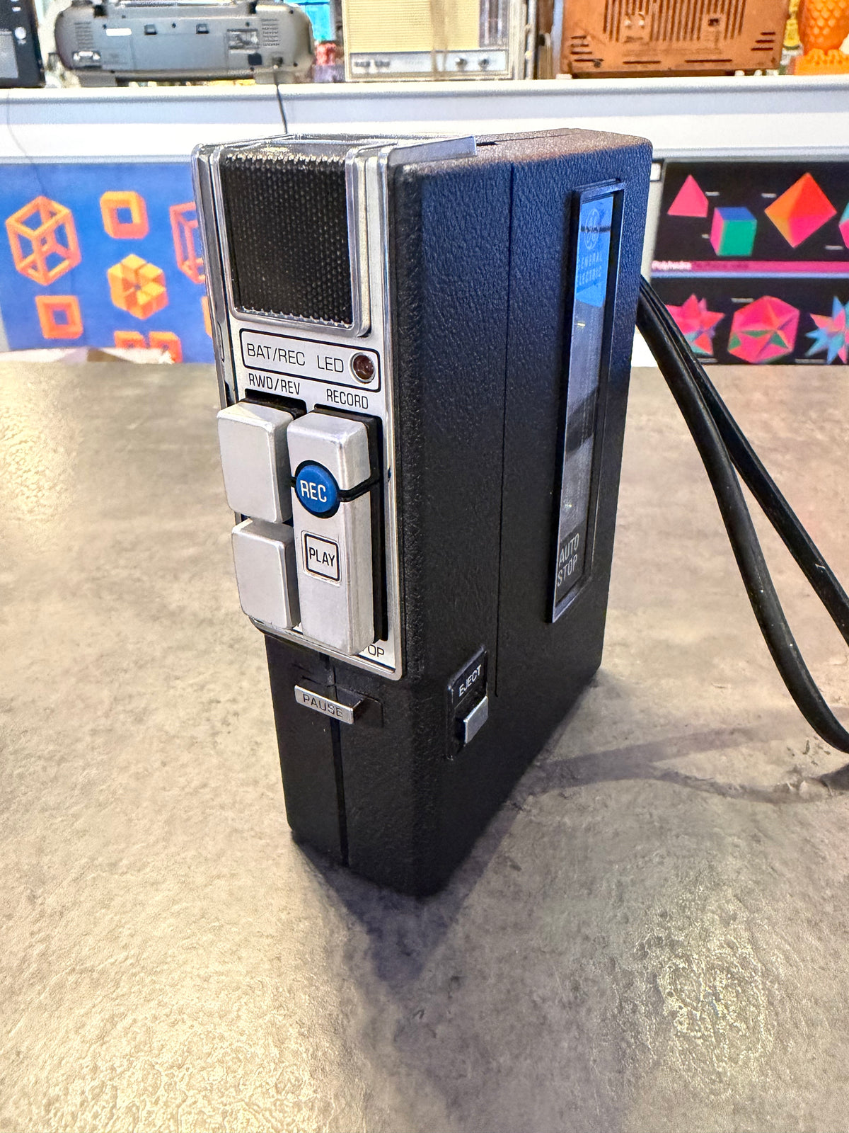 GE Pro Portable Cassette Recorder Model: 3-5311C (sorta like a Walkman)
