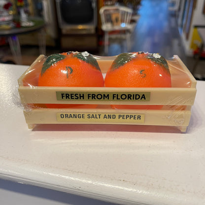 Florida Oranges Salt and Pepper Shakers