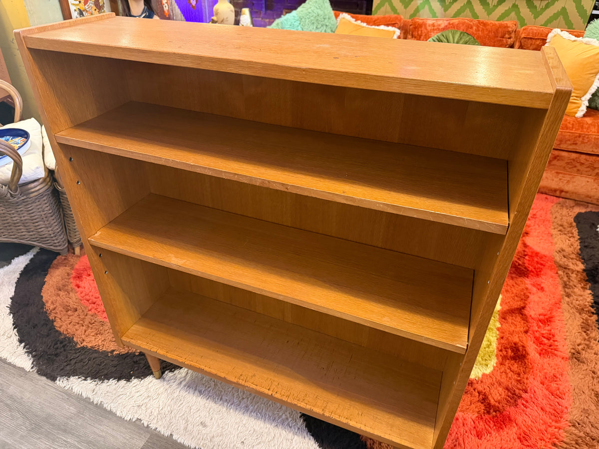 1960s Mid Century Open Bookcase