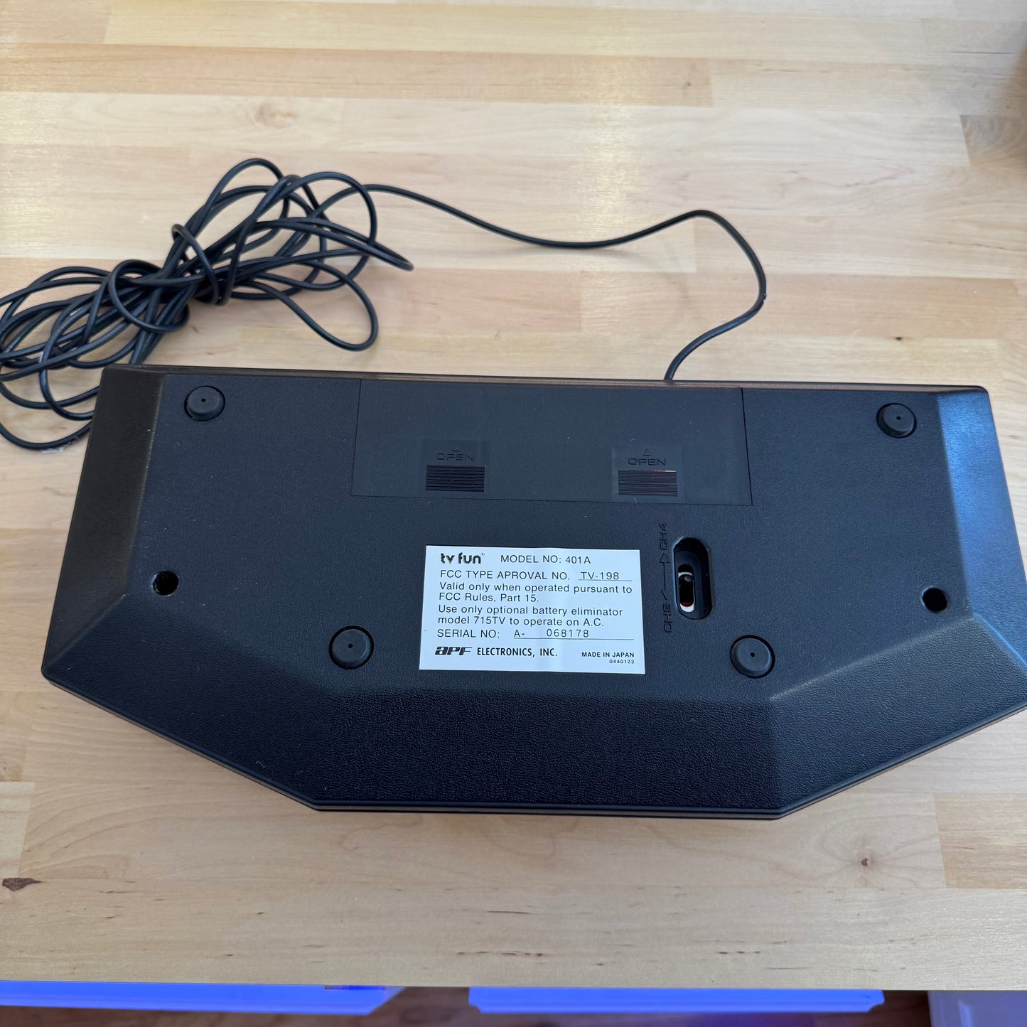 Working PONG - APF TV Fun Game Console/with Box