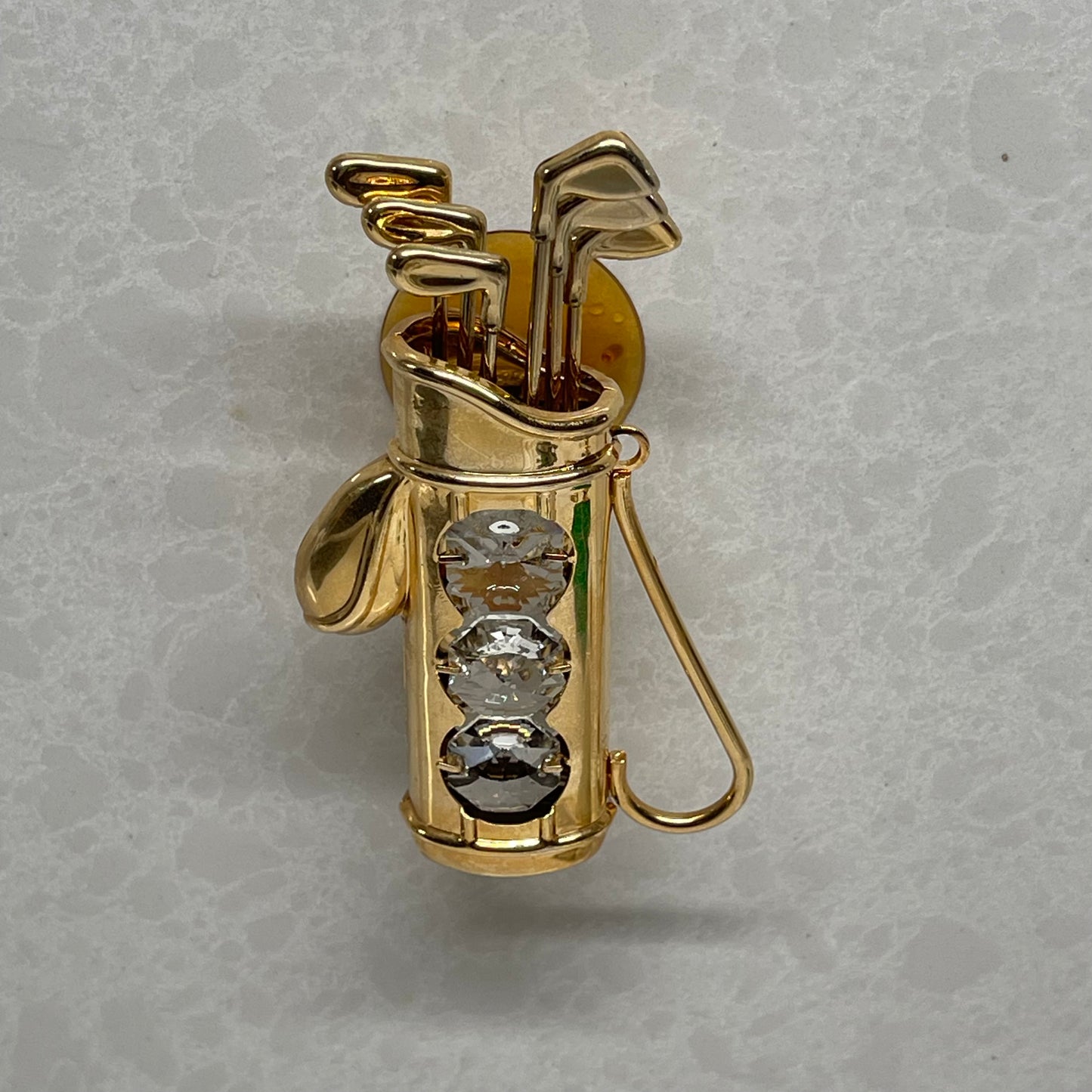 Mascot Int Gold Plated Golf Bag Sun-catcher