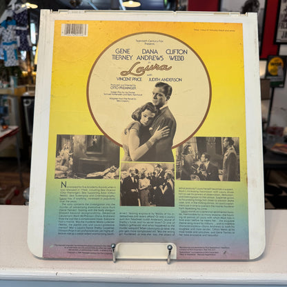 Laura CED Video Disc