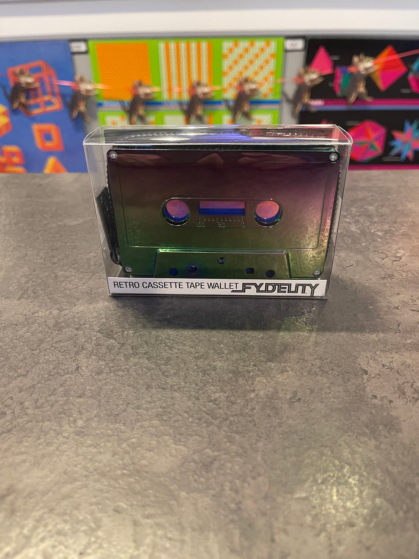 Small Retro Cassette Wallet