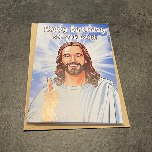 Jesus Birthday Card