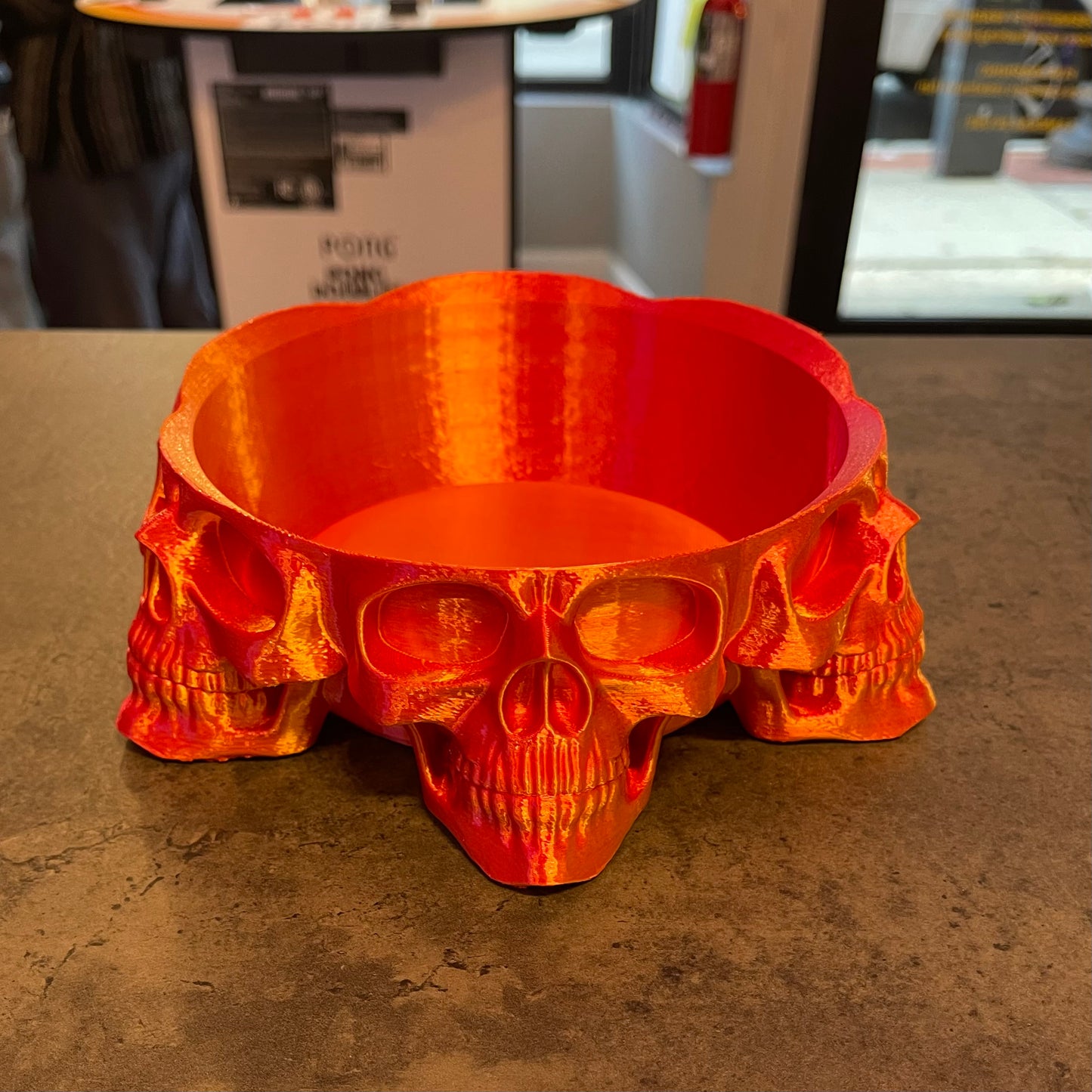 3d Printed Skull Candy Dish