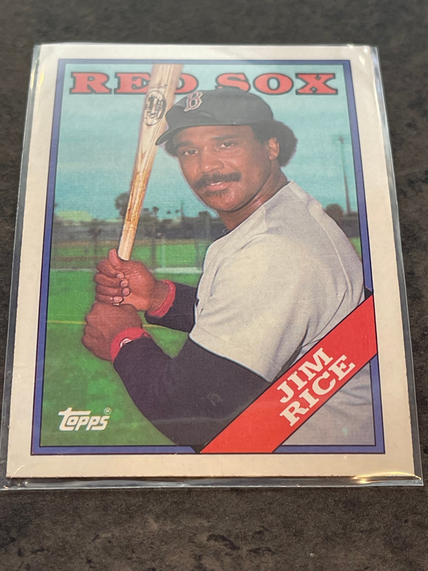 Jim Rice Autographed Baseball with Certificate and Card